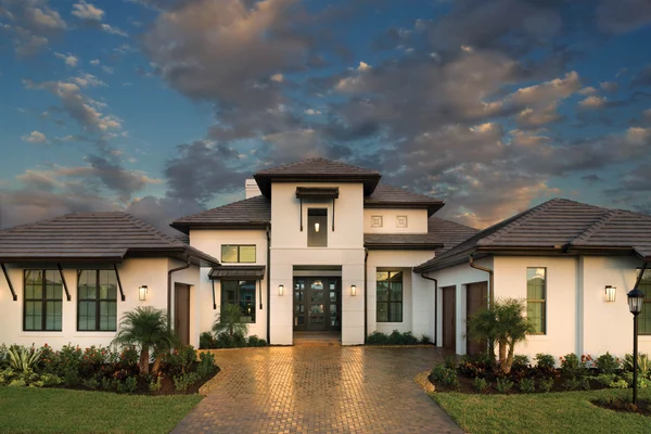 Luxury home exterior